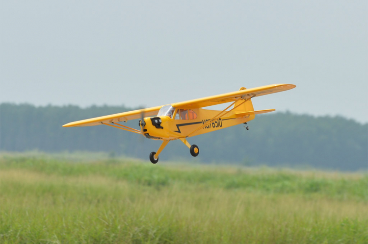 Black Horse Piper Cub 1950mm GP/EP ARTF (Uppdaterad) - 7