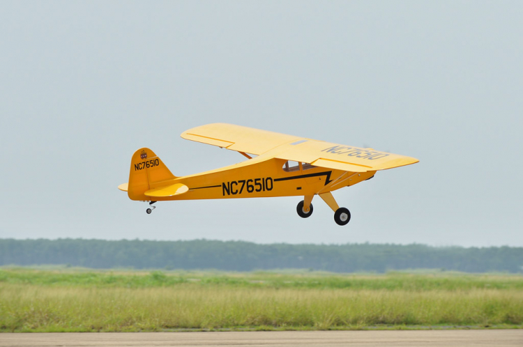 Black Horse Piper Cub 1950mm GP/EP ARTF (Uppdaterad) - 6