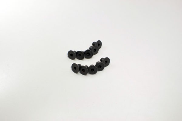 Kyosho 1-S34006H Hex Flat Head Screws 4x6mm (10)