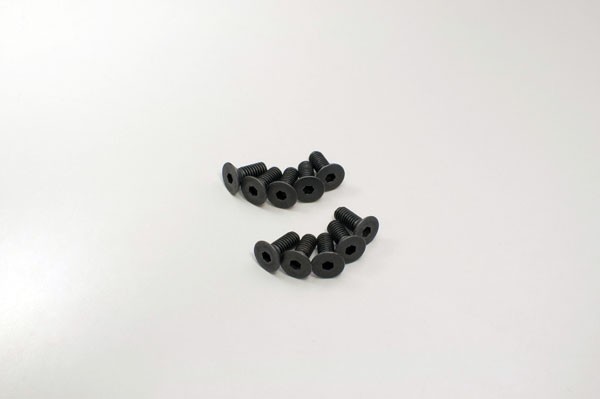 Kyosho 1-S34010H Hex Flat Head Screws 4x10mm (10)