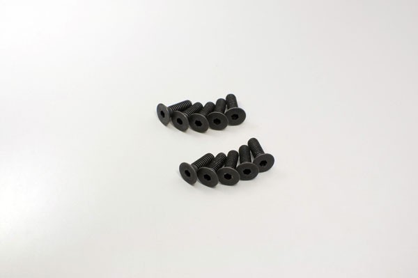 Kyosho 1-S34012H Hex Flat Head Screws 4x12mm (10)