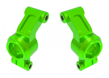 Traxxas 10751-GRN Stub Axle Carriers Alu Green (Pair) Mini Maxx