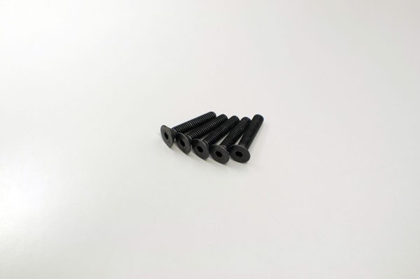 Kyosho 1-S34020H Hex Flat Head Screws 4x20mm (5)
