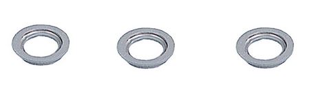 Portholes, Grey, Pack of 10