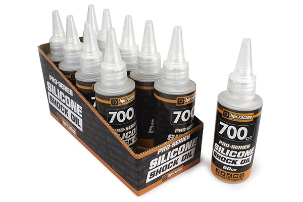 HPI HP160387 Pro-Series Silicone Shock Oil 700Cst (60cc)