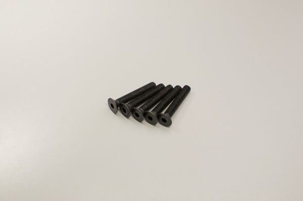 Kyosho 1-S34025H Hex Flat Head Screws 4x25mm (5)