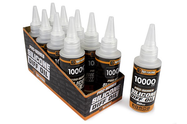 HPI HP160391 Pro-Series Silicone Diff Oil 10,000Cst (60cc)