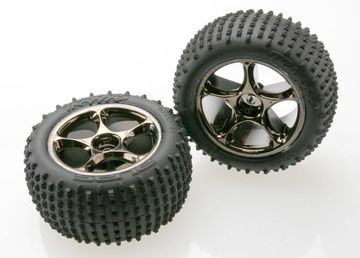 Traxxas 2470A Däck & Fälg Alias Medium/Tracer 2.2" Bak (TSM-Rated) (2)