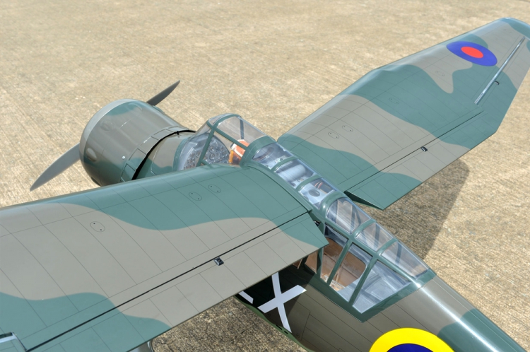 Black Horse Westland Lysander 35cc 1/6 2540mm GP/EP ARF - 7