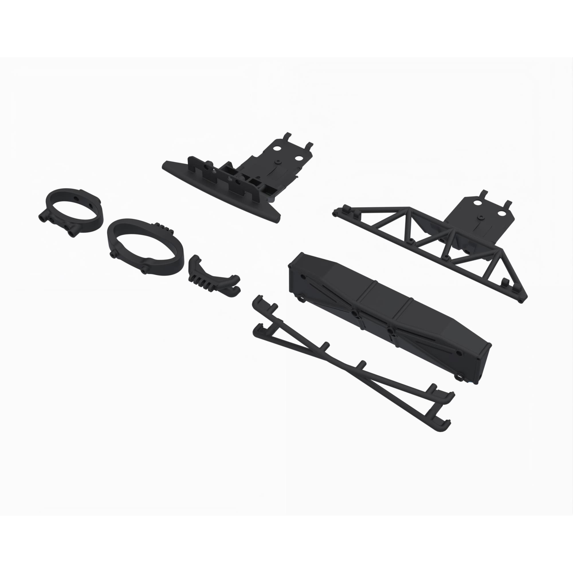 Arrma ARA-1615 Lower Skid and Bumper Set