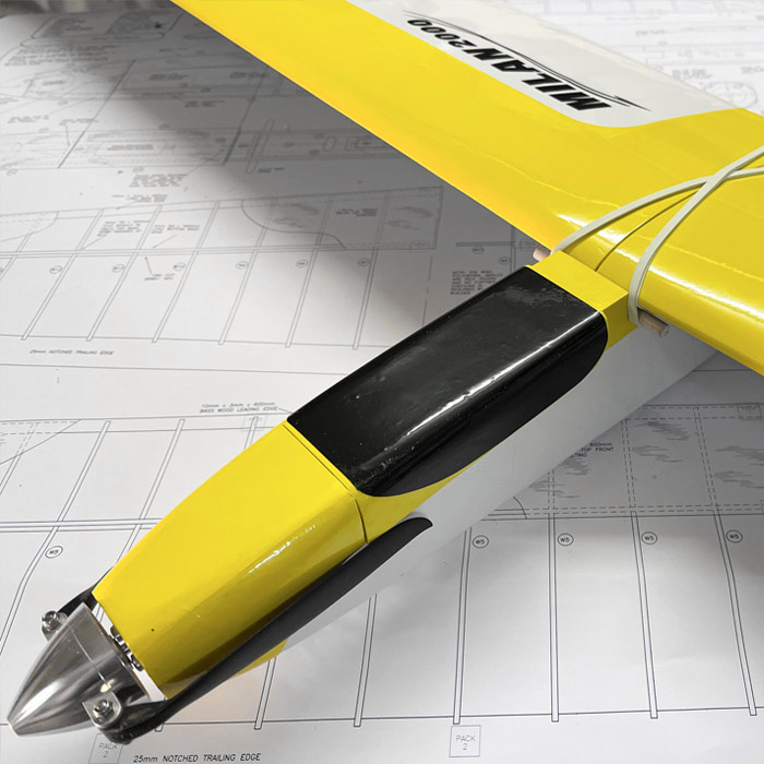 DPR Models Milan 2000 Electric Glider Kit 2M - 3