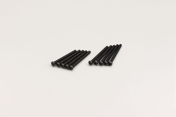 Kyosho 1-S42625 Round Head Metallic Screws M2.6x25mm (10) Kyosho