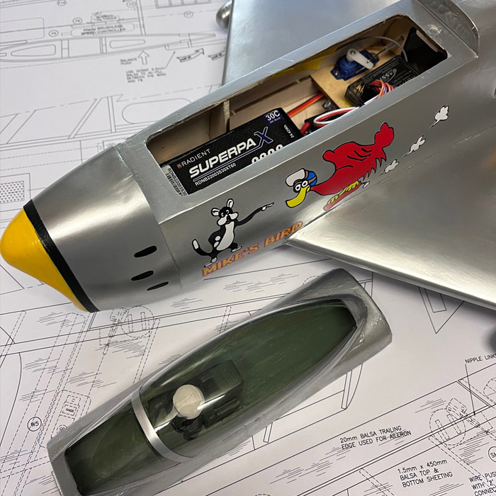 DPR Models Sabre EDF Jet Byggsats 66cm - 8