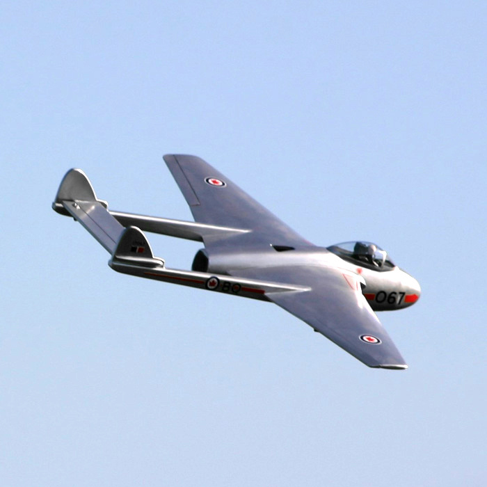DPR Models Vampire EDF Jet Byggsats 808mm - 5