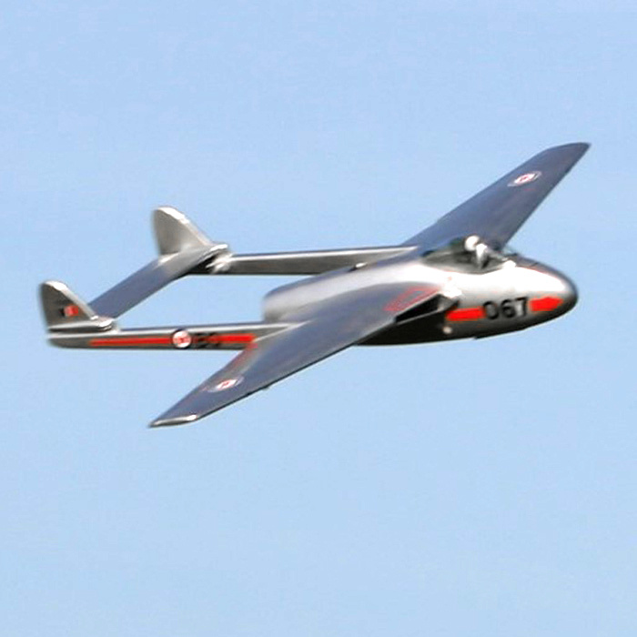 DPR Models Vampire EDF Jet Byggsats 808mm - 4