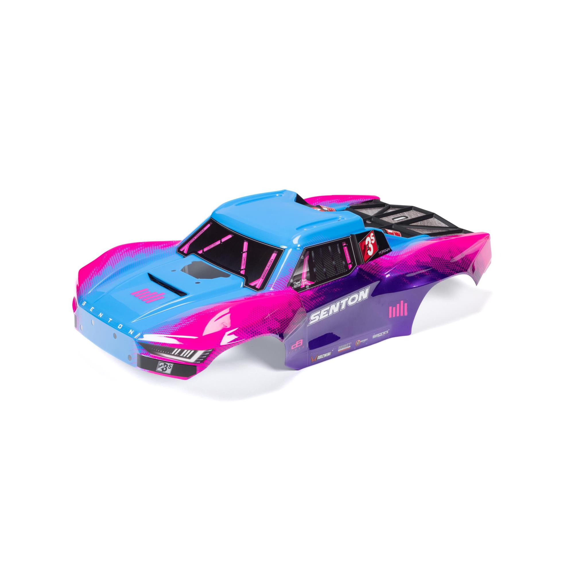 Arrma ARA-1627 SENTON Clipless Painted Decaled Trimmed Body Blue