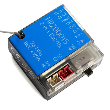 Horizon Hobby ESC/Receiver, 2.4Ghz, EC2: 1/24