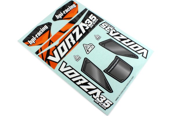 HPI HP160432 Vorza Buggy Nitro VB-2 Decal Sheet