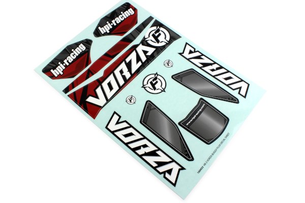 HPI HP160433 Vorza Buggy Flux VB-2 Decal Sheet