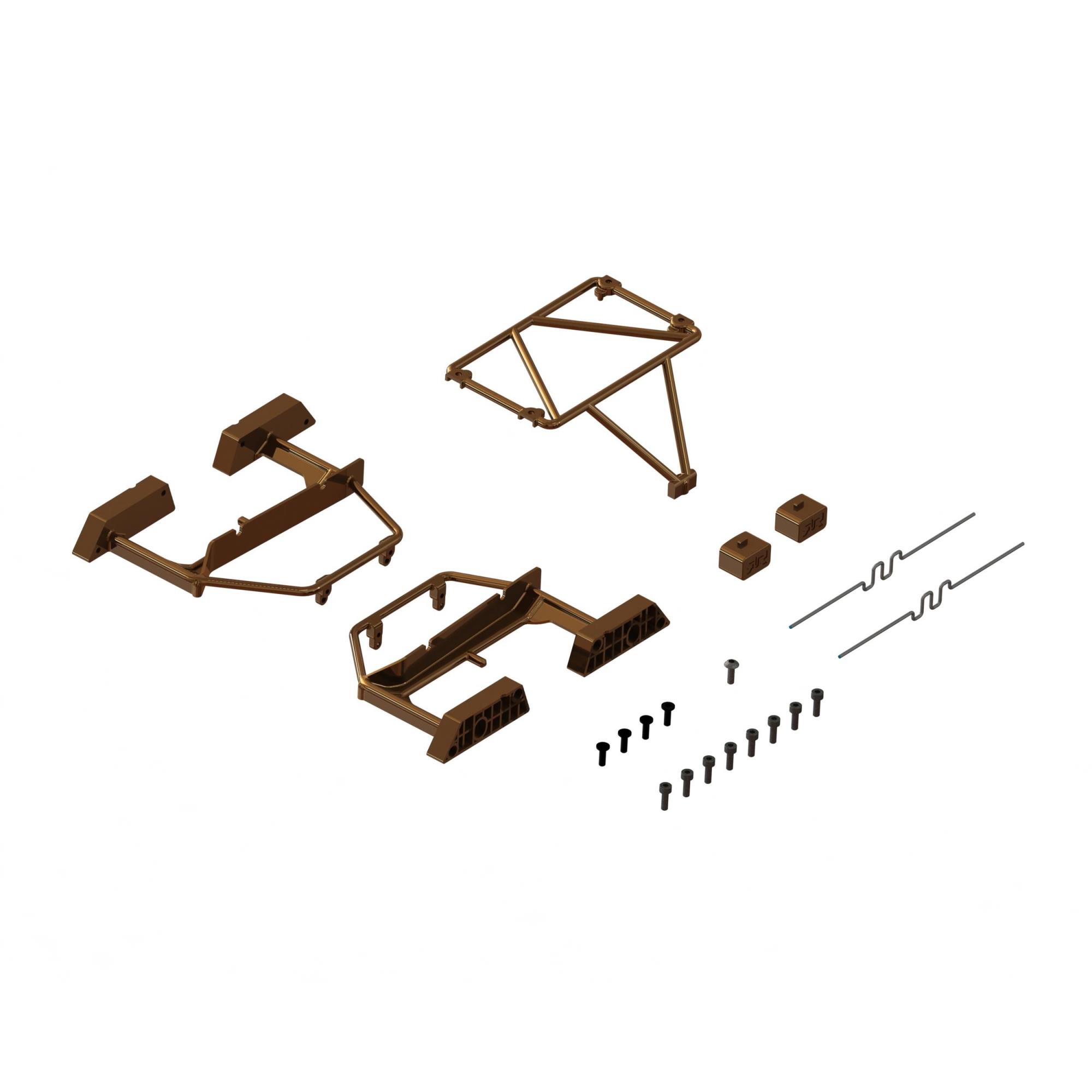 Arrma ARA-2023 Desert Truck Body Roll Cage Set Bronze: GROM