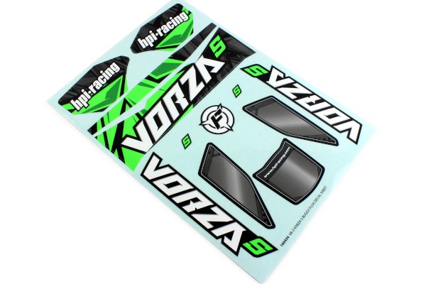HPI HP160434 Vorza S Buggy FluxVB-2  Decal Sheet