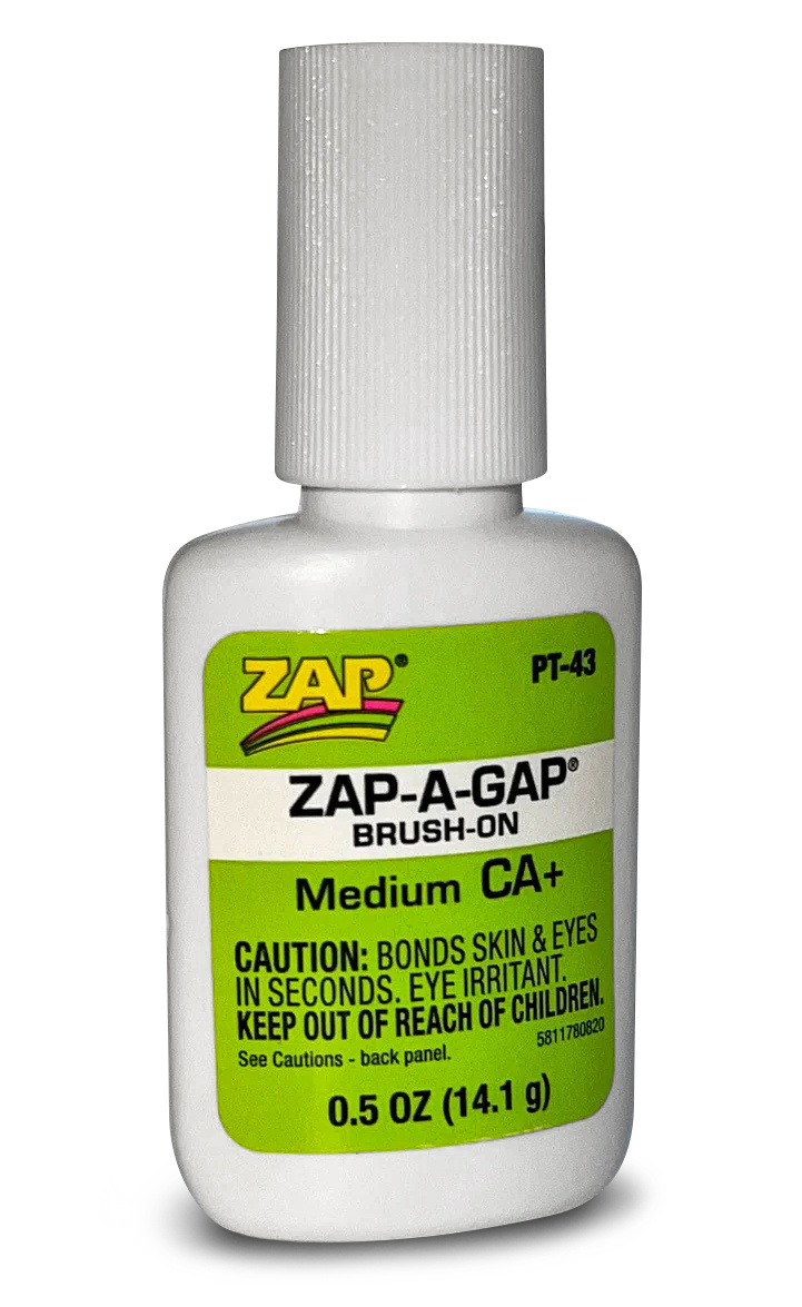 ZAP PT43 CA+ 1/2 oz 14.3gr Brush-On Green