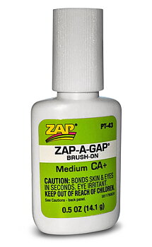 ZAP PT43 CA+ 1/2 oz 14.3gr Brush-On Green