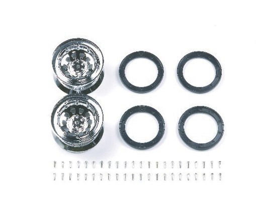 TAMIYA 54101 CR-01 plated stand wheel off 0