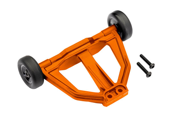 Traxxas 10776-ORNG Wheelie Bar Komplett Orange Mini Maxx/XRT