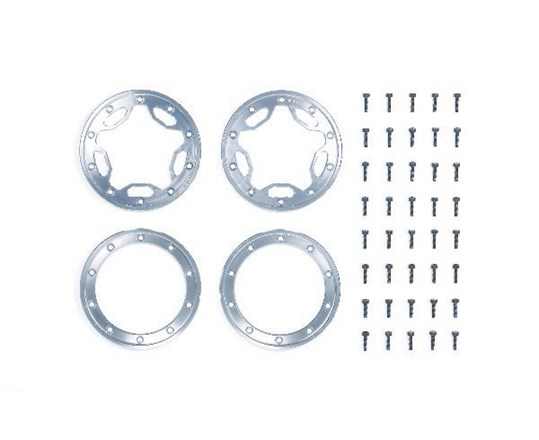 TAMIYA 54110 CR-01 alu beadlock ring star - 2