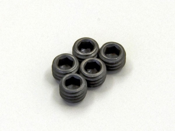 Kyosho 1-S55004 Metallic Headless Set Screws M5x4mm (5) Kyosho