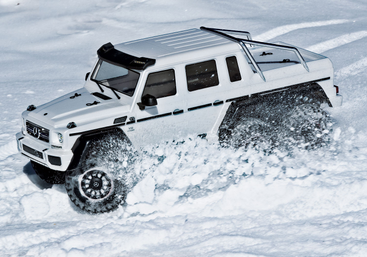Traxxas TRX-6 Mercedes-Benz G63 AMG 6X6 TQi 2.4G RTR Vit* - 7