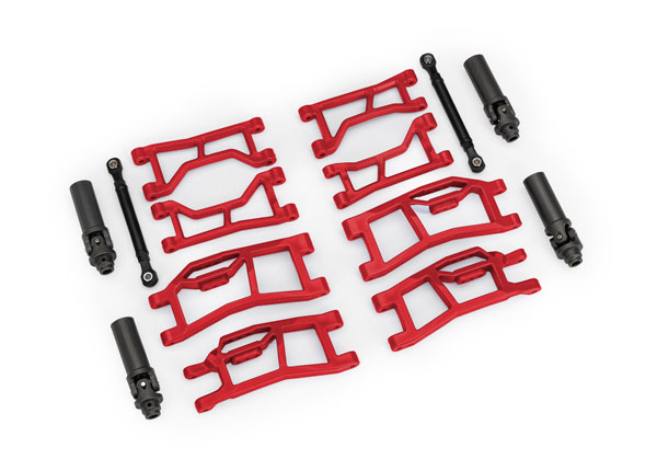 Traxxas 10790-RED Suspension Kit WideMaxx Red Mini Maxx