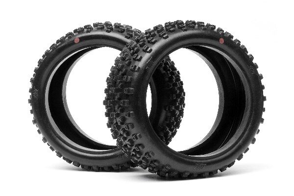 HPI HP67744 Proto Tire (Red/ 1/8 Buggy)