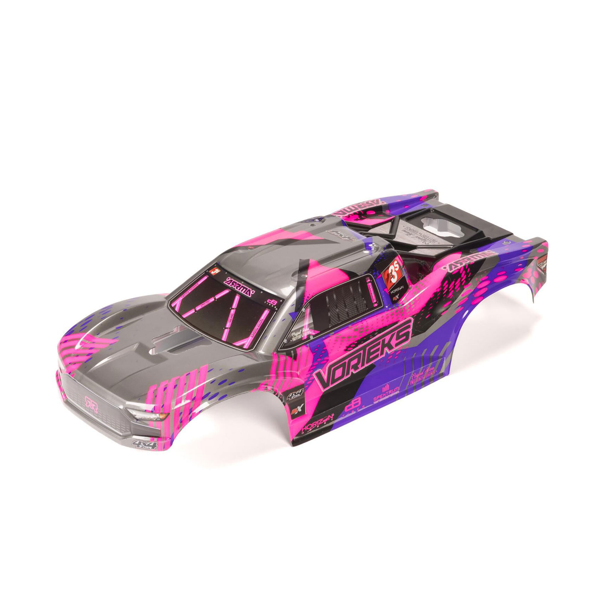 Arrma ARA-2145 VORTEKS Clipless Painted Decaled Body Purple