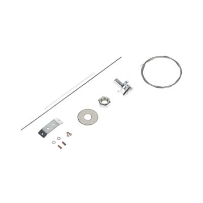 Mounting kit for tow rope