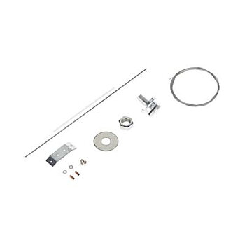 Mounting kit for tow rope