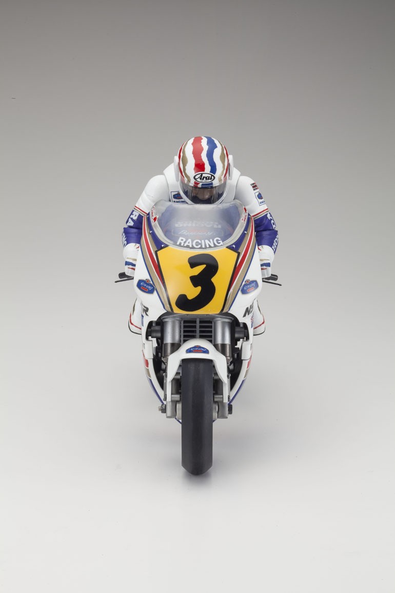 Kyosho 34932B Kyosho Moto Hanging On Racer Honda NSR 1991 1:8 Kit - 5