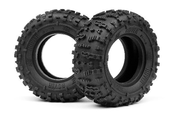 HPI HP67913 Rover 1.9 Tire (Red/Rock Crawler/2Pcs)