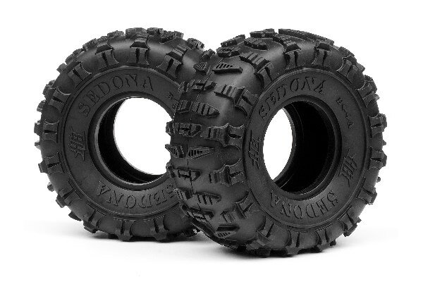 HPI HP67918 Sedona Tire (White/Rock Crawler/2Pcs)