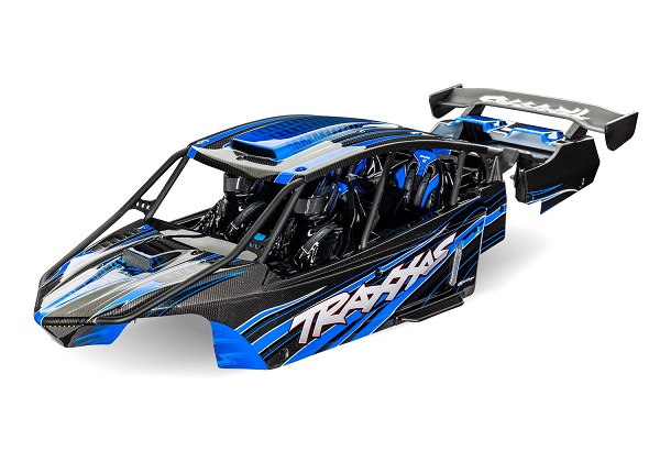 Traxxas 10911-BLUE Body Funco Sand Car Complete Blue