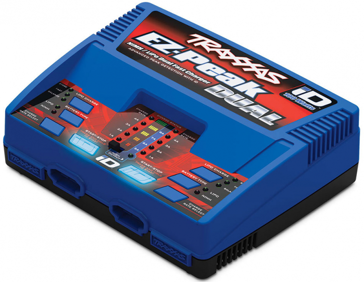 Traxxas 2990GX Laddare EZ-Peak Dual 8A och 2 x 3S 5000mAh Batteri Combo - 10