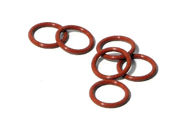 HPI HP6816 Silicone O-Ring S10 (6 Pcs)