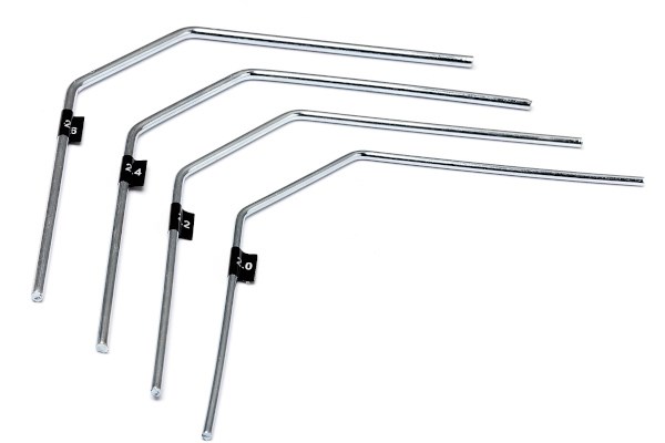 HPI HP68188  Sway Bar Set (2.0,2.2,2.4,2.6mm/Short)