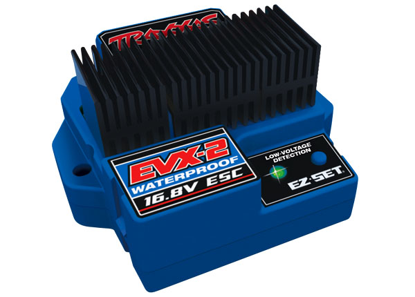 Traxxas 3019R Fartreglage EVX-2 Vattenskyddat (7.2-16.8V)