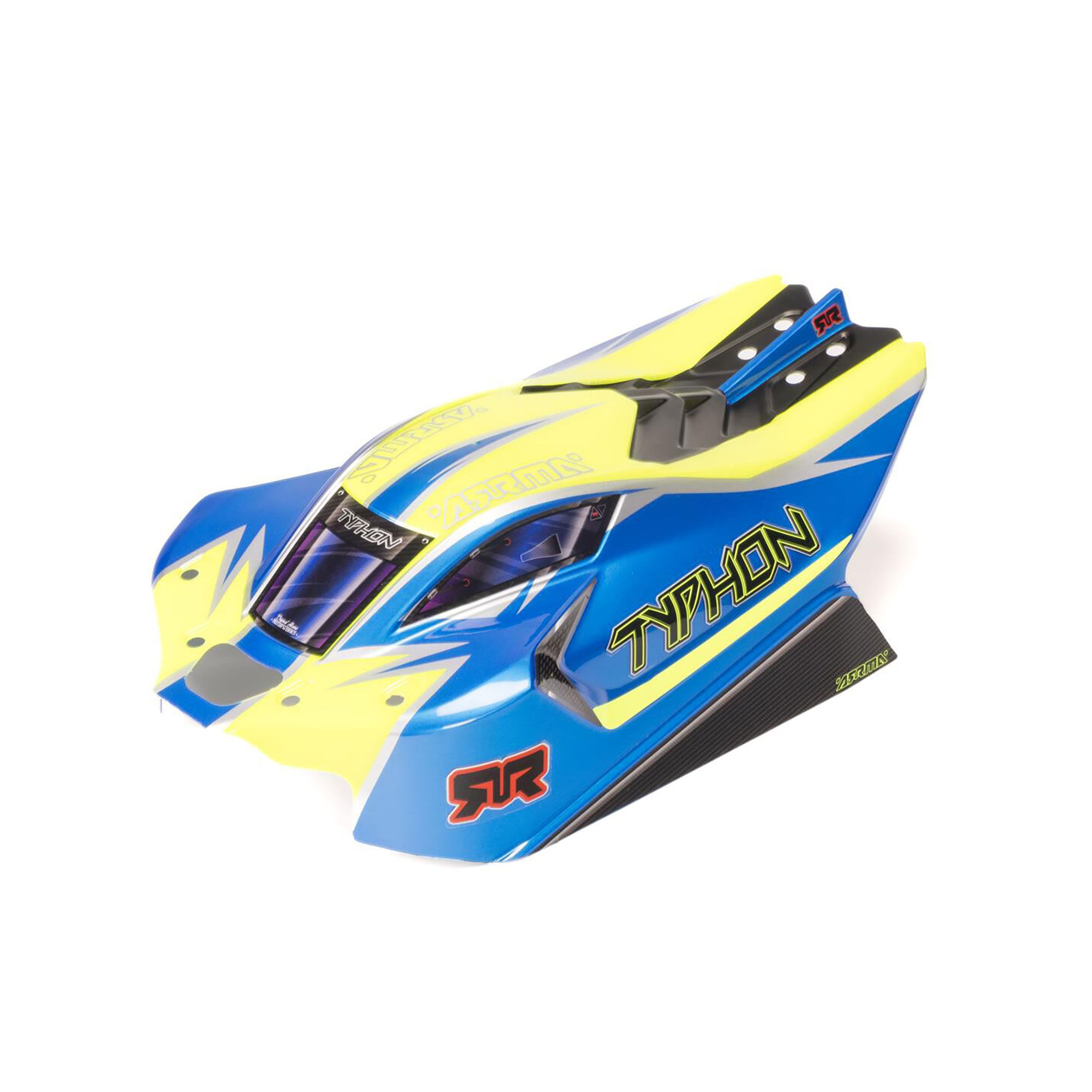 Arrma ARA-2249 1/8 Clipless Painted Decaled Body Blue: TYPHON 4X4