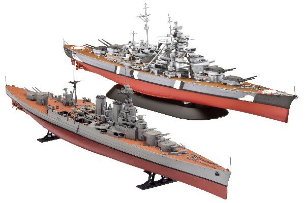 Revell 5174 HMS HOOD vs. BISMARCK - 80th Anniversary 1:700