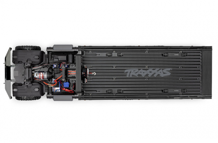 TRX-6 Ultimate RC Hauler 6x6 TQi Black with winch - 4