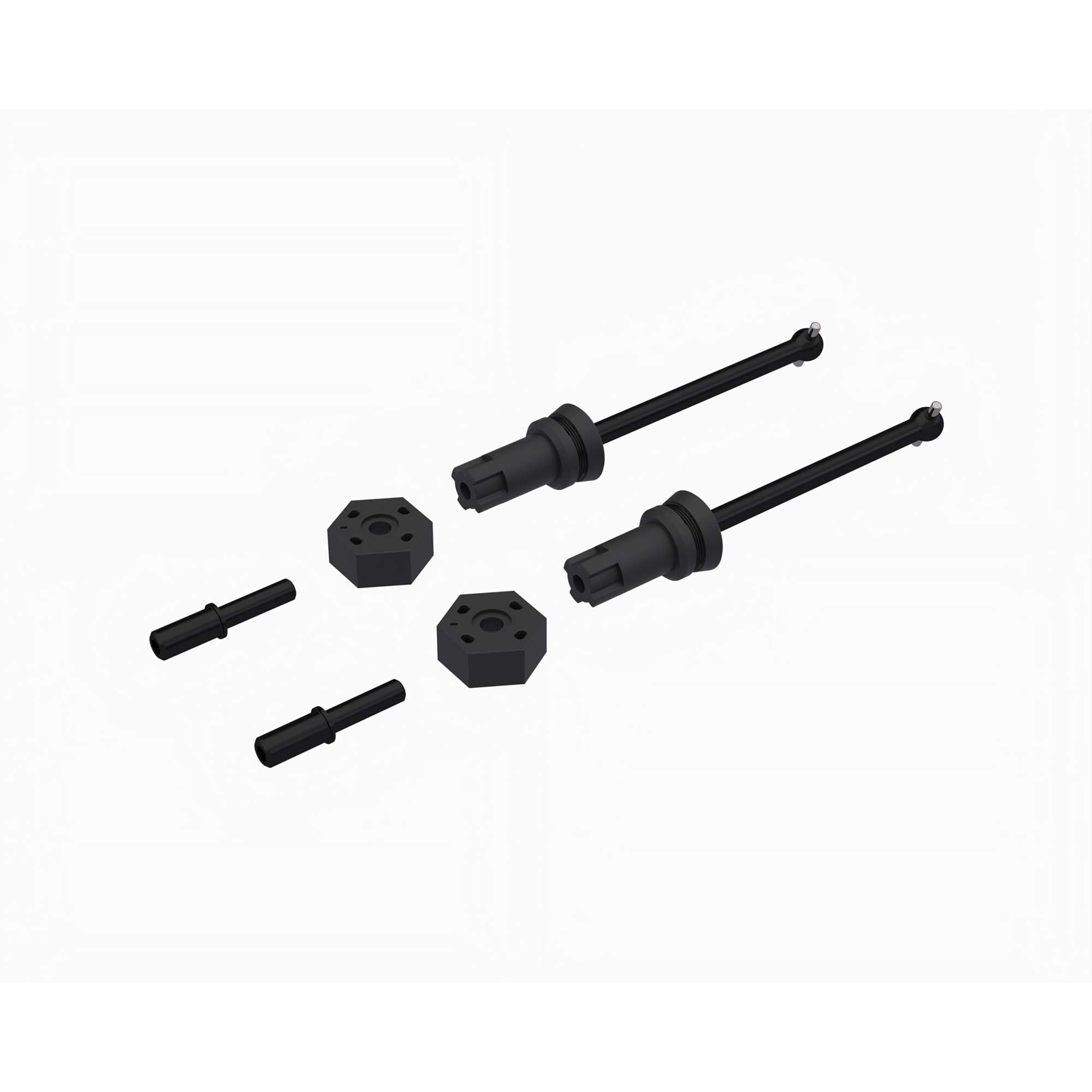 Arrma ARA-2337 Driveshaft Set Short (2pcs): GROM