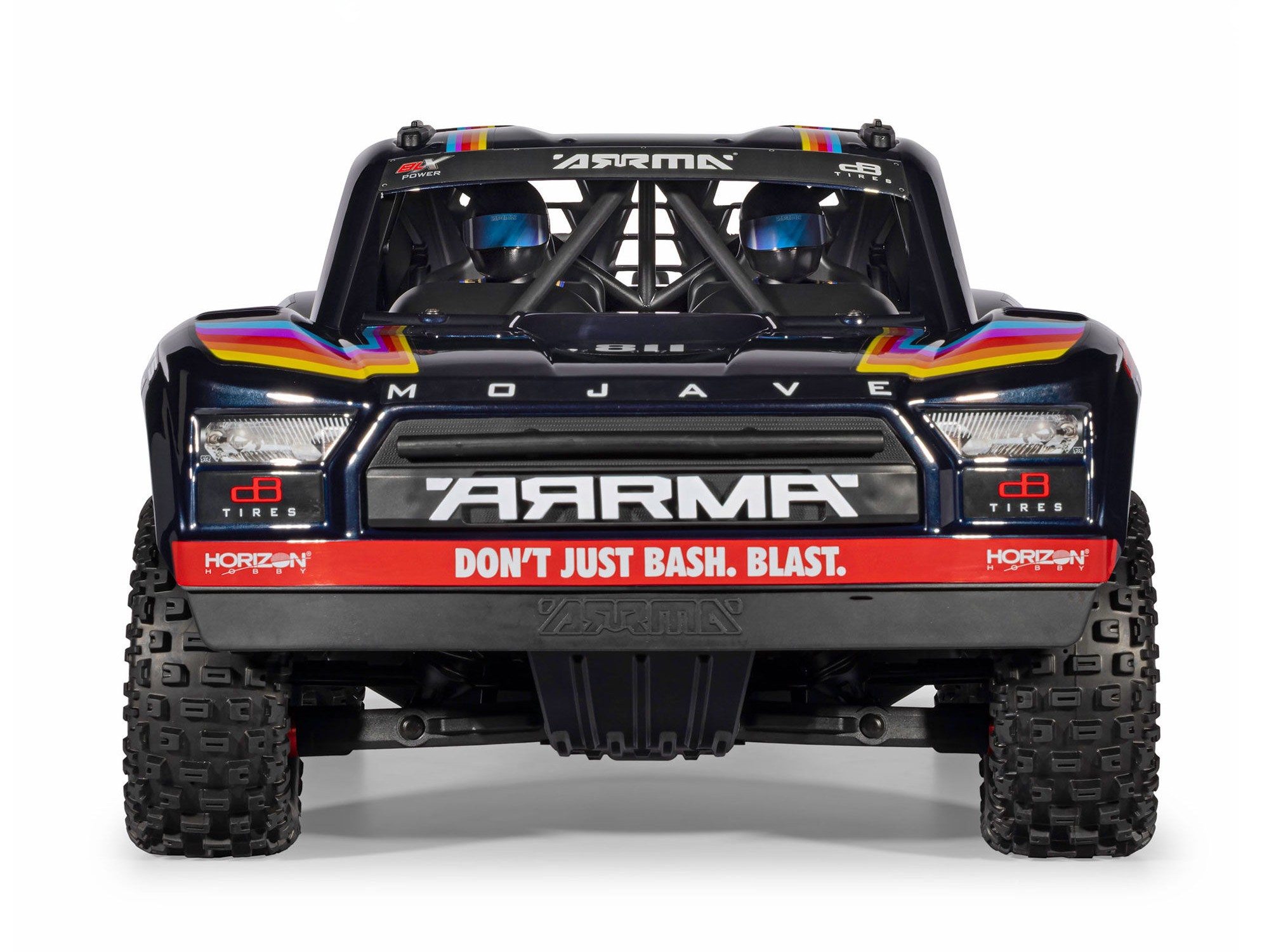 ARRMA 1/7 MOJAVE 6S 4X4 RTR Brushless Desert Truck, Blå - 9